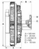 BERU LK012 Clutch, radiator fan